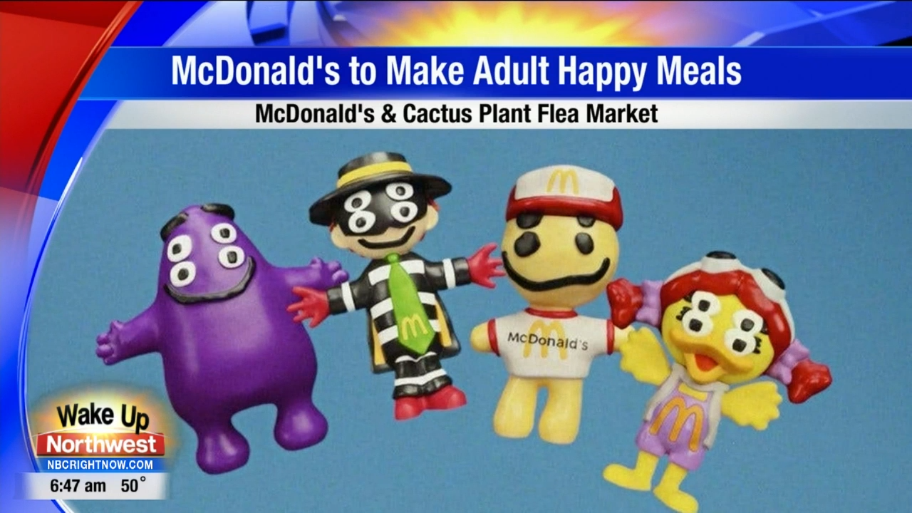 McDonald's Makes Cactus Plant Flea Market Happy Meals for Adults