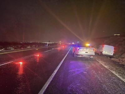 Deadly single car crash on I-182 in Richland