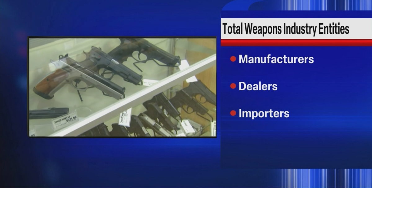 Evening update January 13 States with the largest gun industries