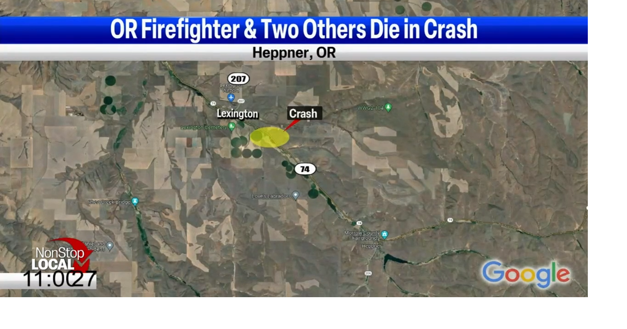 Heppner firefighter dies in crash Top Video