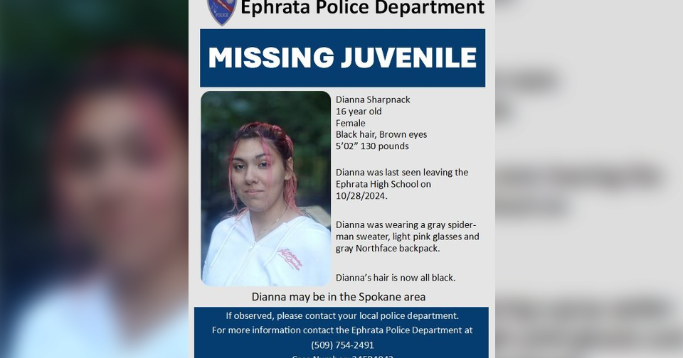 16-year-old Ephrata teen reported missing after leaving school | News ...