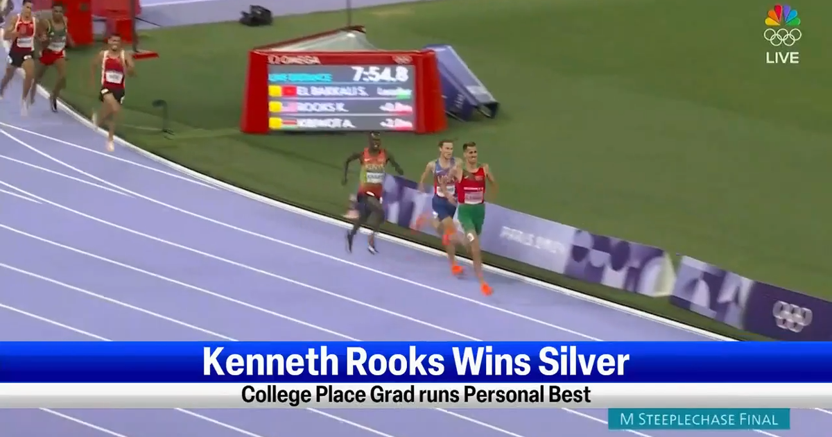 From College Place to Paris: Kenneth Rooks wins Silver Medal in ...