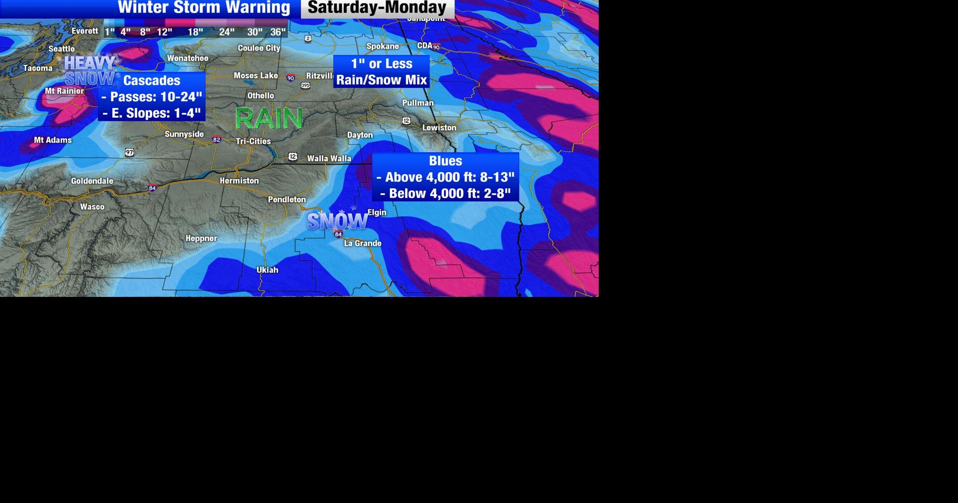 Wind, Rain and Mountain Snow | Weather | nbcrightnow.com