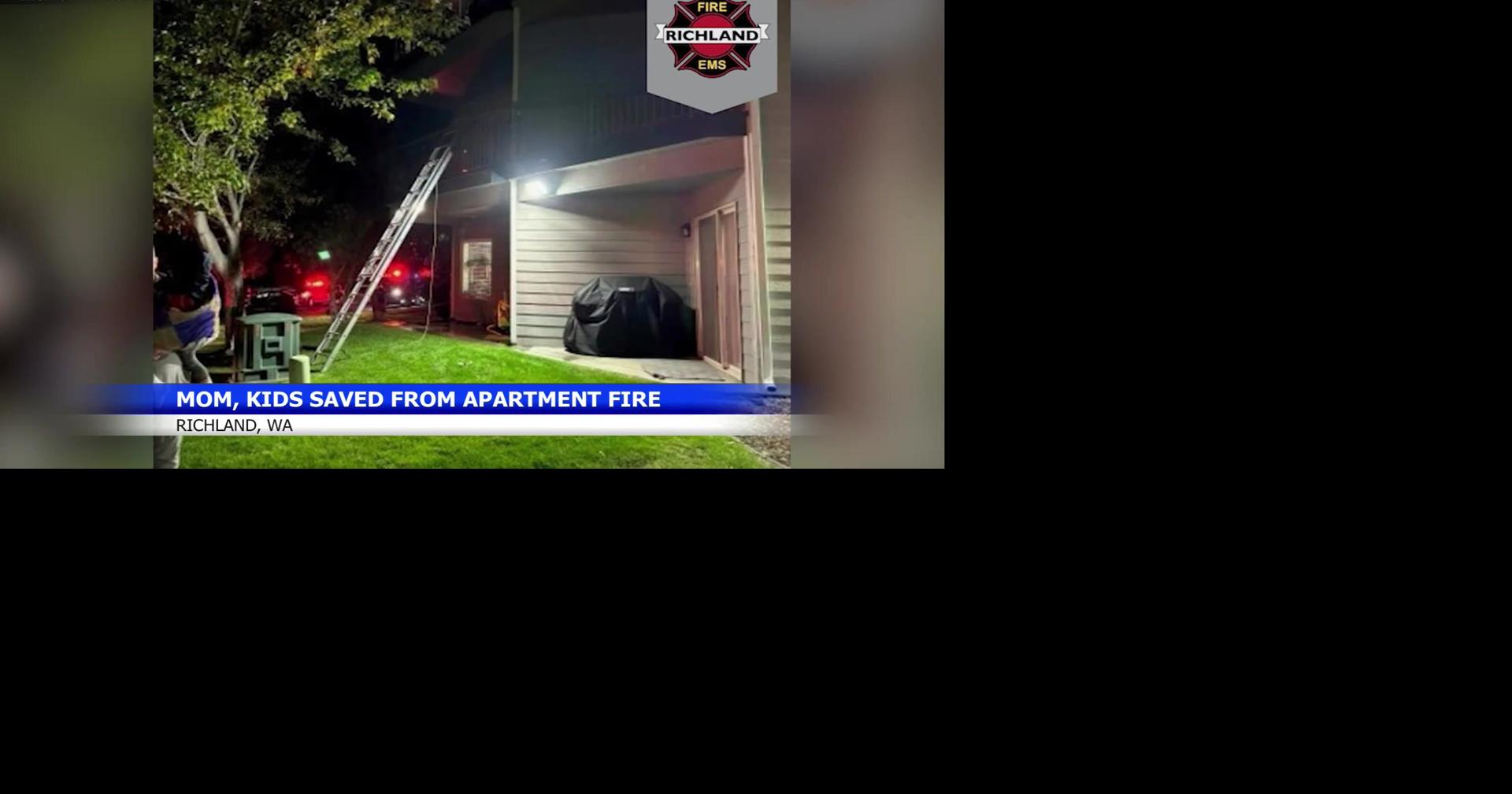 Richland Fire & Emergency Services rescue woman, 2 children from ...