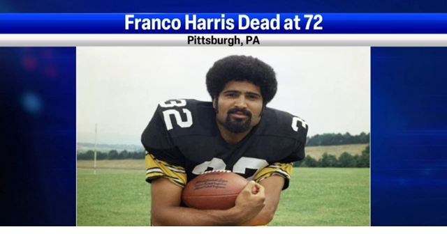 Steelers Hall of Fame running back Franco Harris dies at 72