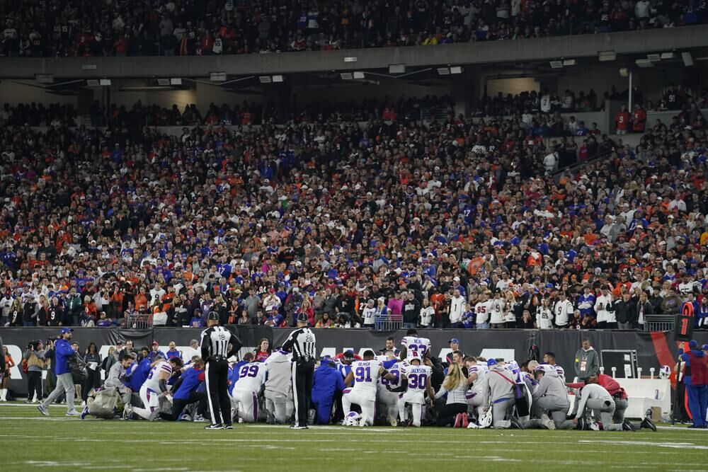 Bengals QB Joe Burrow Discusses Suspended 'MNF' Game vs. Bills