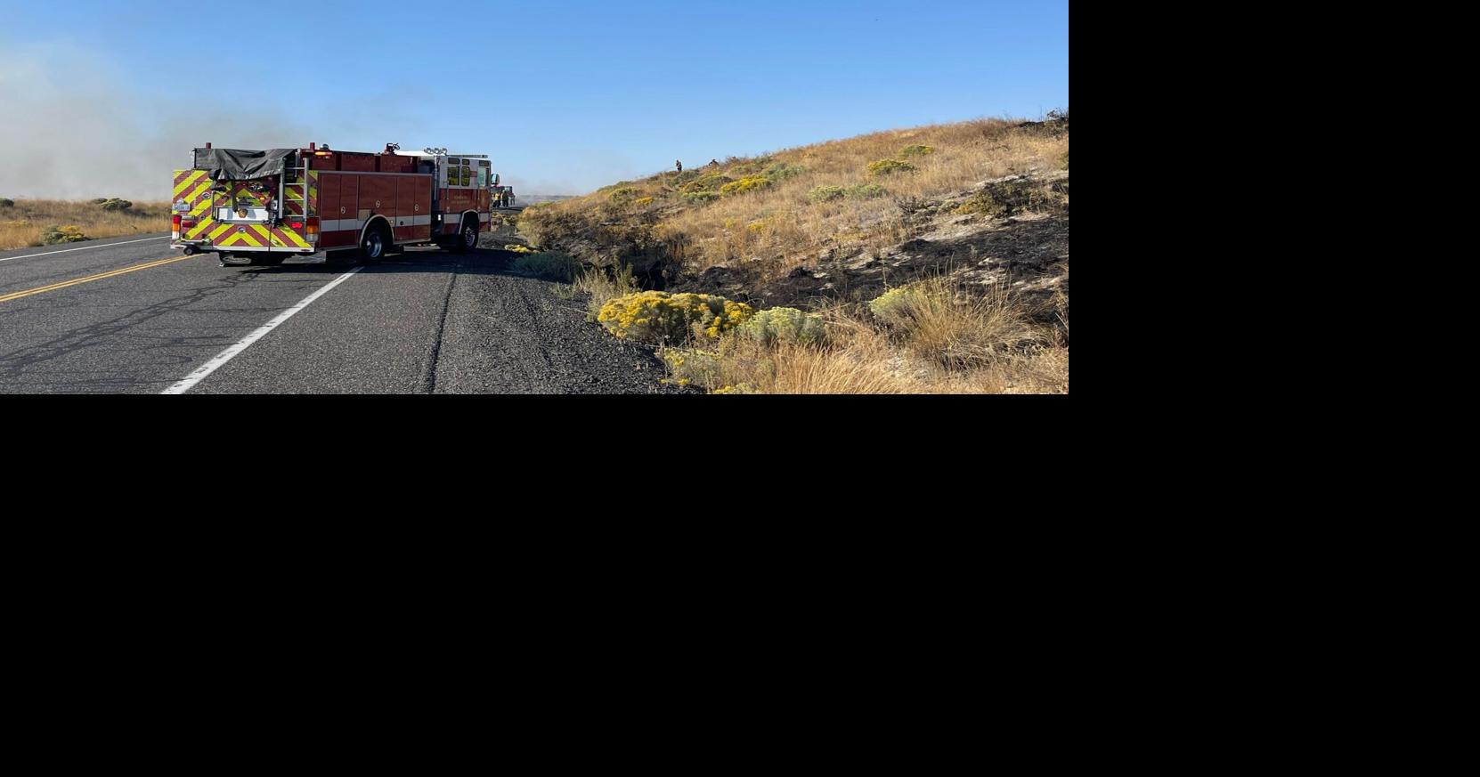 Kennewick FD at S Olympia and SR 397 Fires