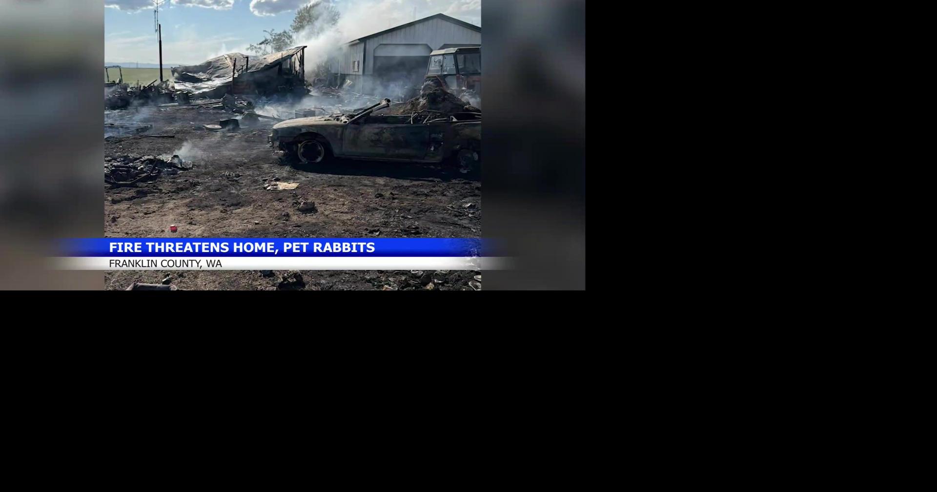 Franklin County burn ban reminder after fire threatens home, shed ...