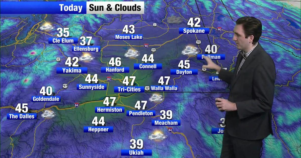 Partly cloudy skies with a pretty sunset expected today | Weather ...