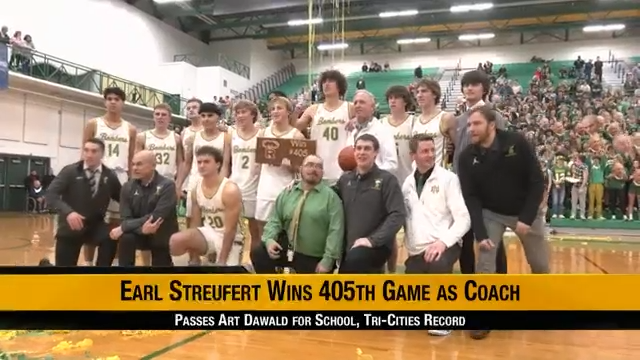 Earl Streufert Wins 405th Game | High School Sports | Nbcrightnow.com