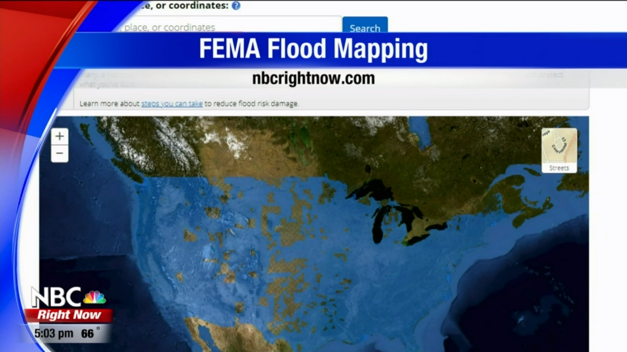 fema flood zone interactive map