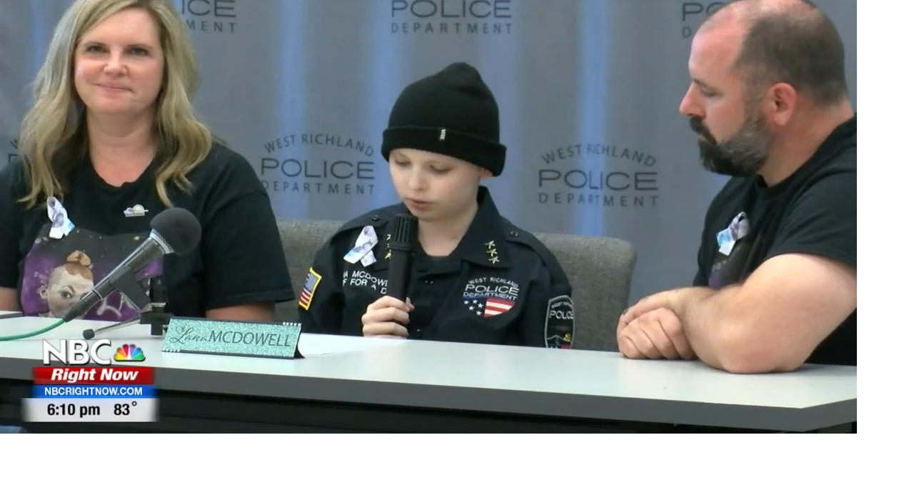 Firstever West Richland Police Chief for a Day featured at press