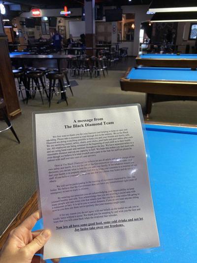 First On Khq Spokane Valley Bar Grill Defies Governor S Order Opens For Business Regional Nbcrightnow Com