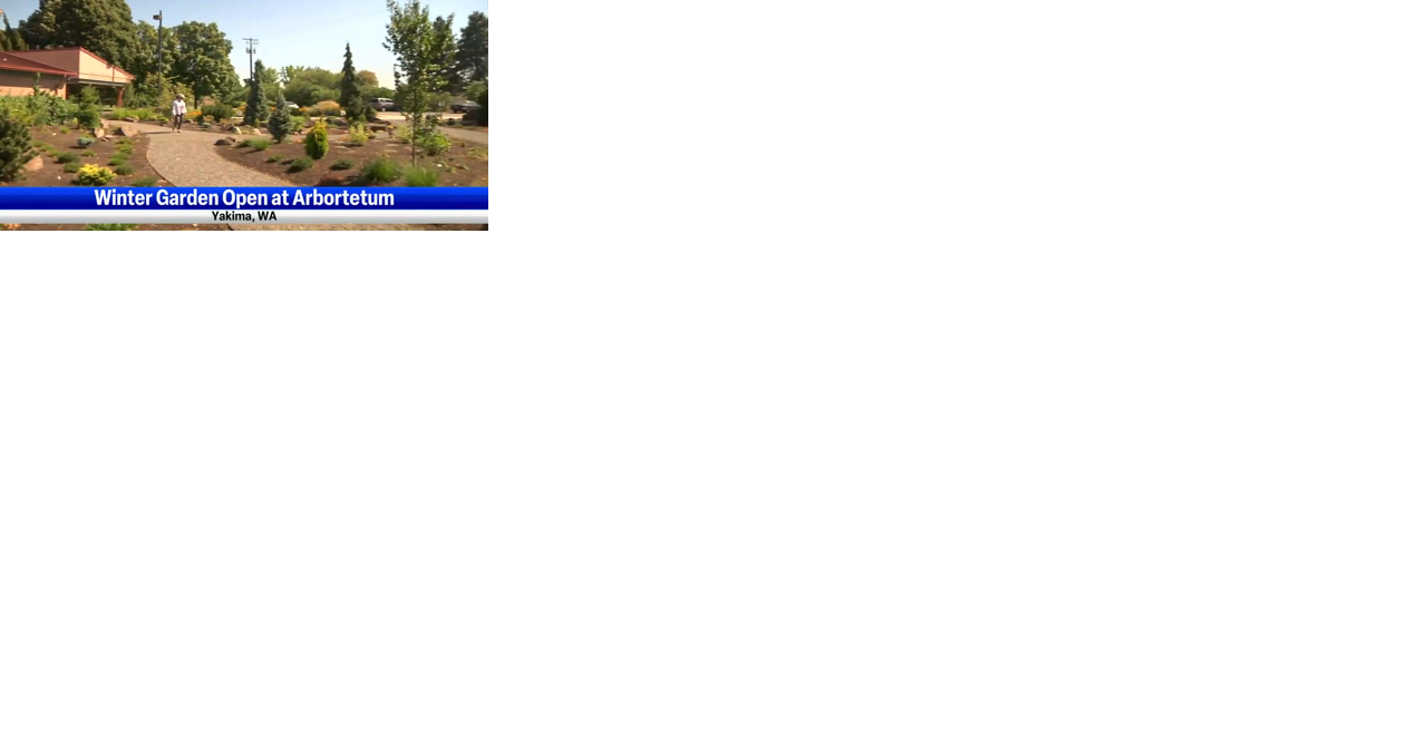 Winter Garden open at Yakima Area Arboretum - Vimarsana News