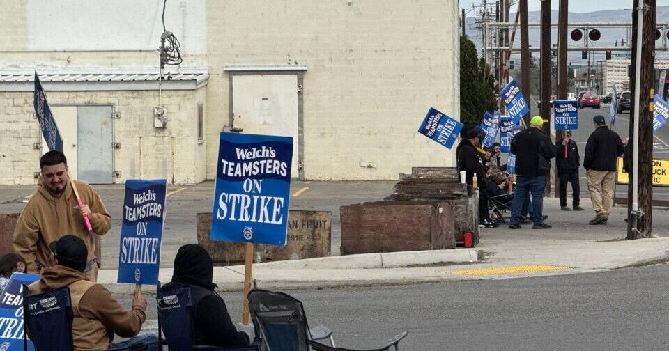 Welch's workers in Grandview walk off the job over wage dispute