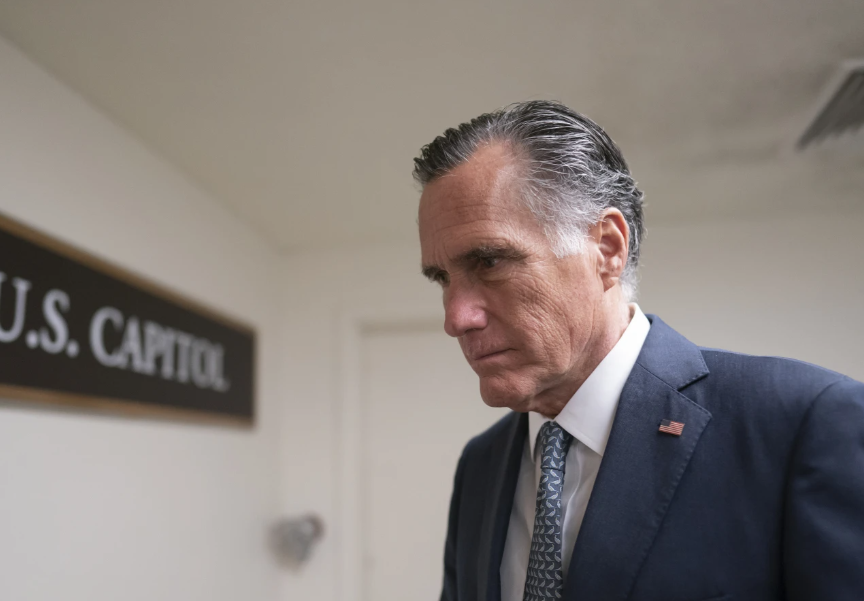 Utah GOP Sen. Mitt Romney, Former Presidential Candidate And Governor ...