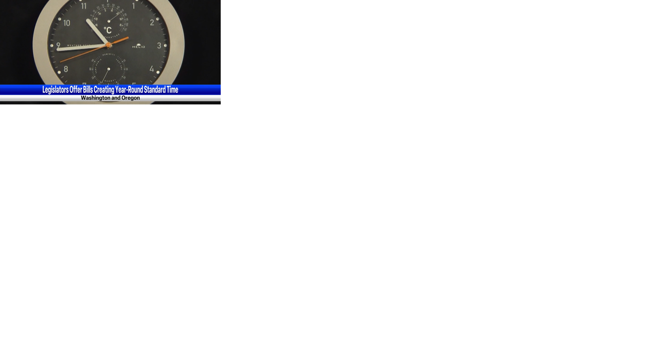 Washington, Oregon state Senators to introduce legislation creating permanent standard time - Vimarsana News