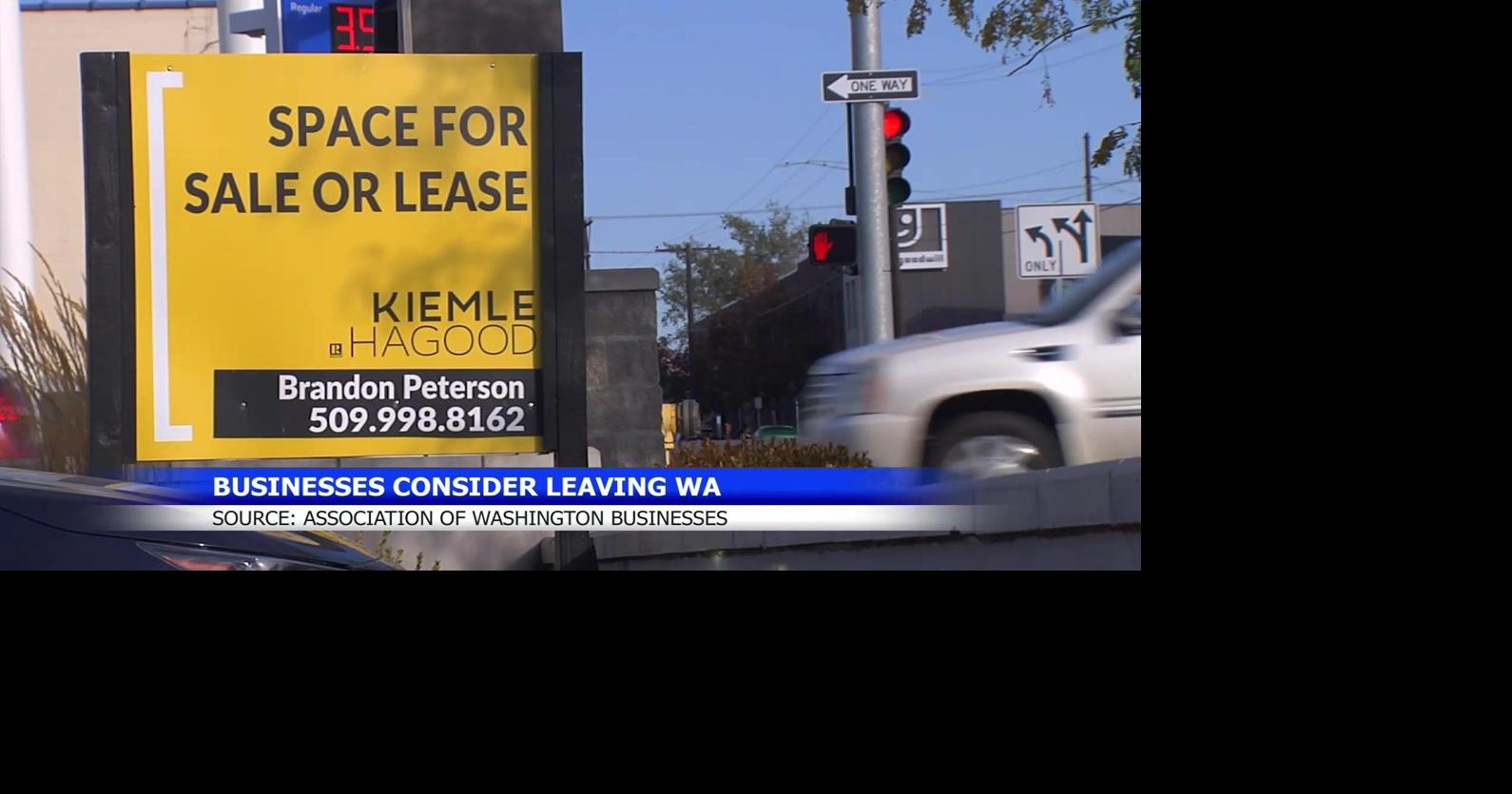 Washington businesses increasingly looking to relocate out of state, new survey says