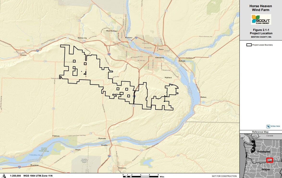 Benton County Wa Parcel Map County Commissioners Oppose Horse Heaven Wind Farm Project; What Happens  Next? | News | Nbcrightnow.com