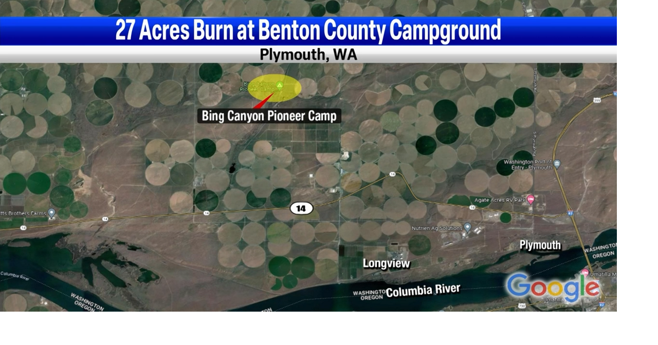 27 acres burn at Benton County campground News