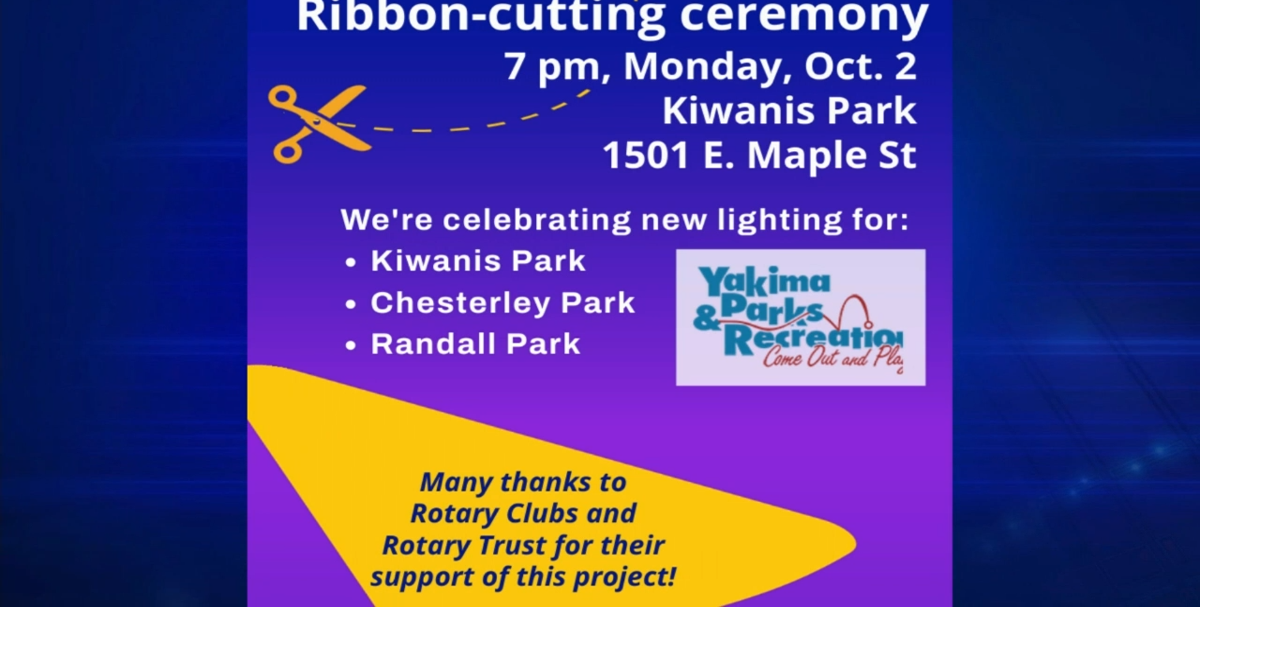 Three Yakima parks celebrate the completion of lighting projects News