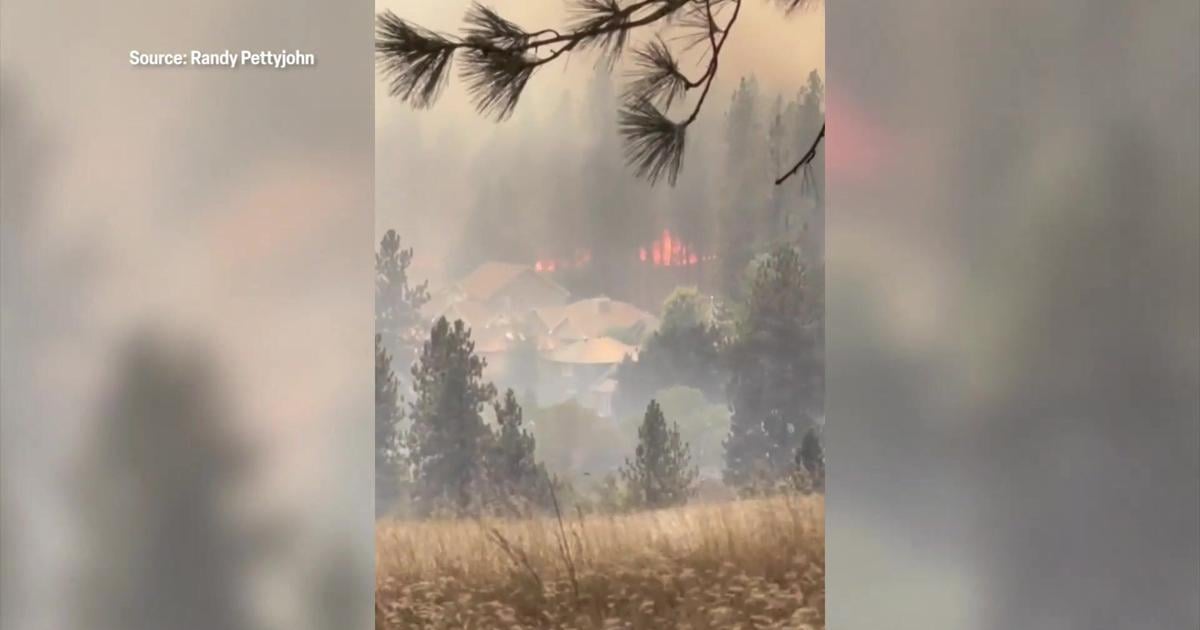 Retired Spokane firefighters use garden hoses to save homes
