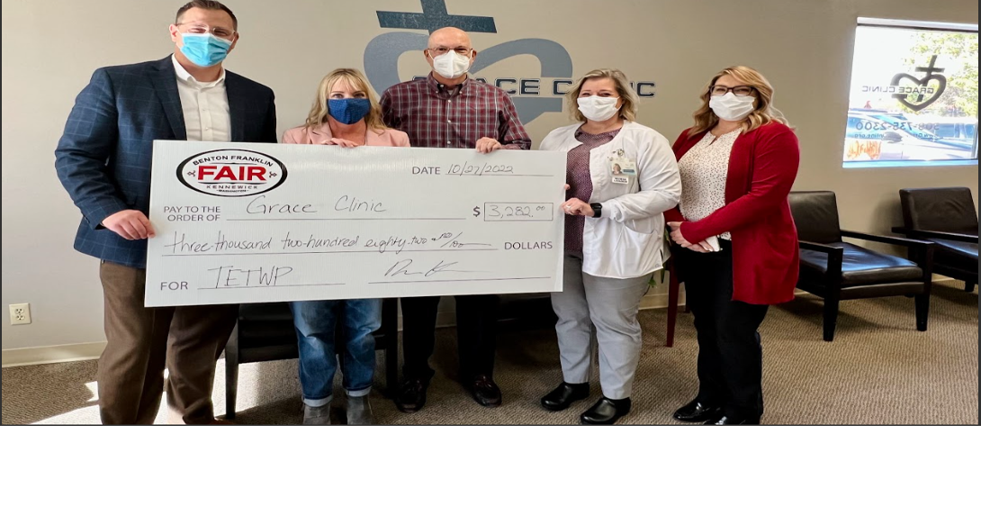 Lourdes, Trios donate 3,282 to Kennewick's Grace Clinic News