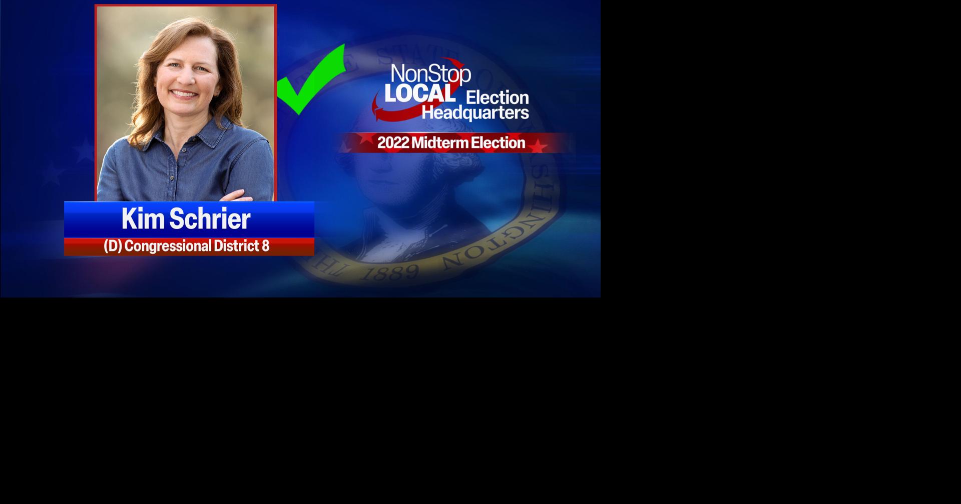 Democrat Kim Schrier wins reelection to U.S. House in Washington's 8th