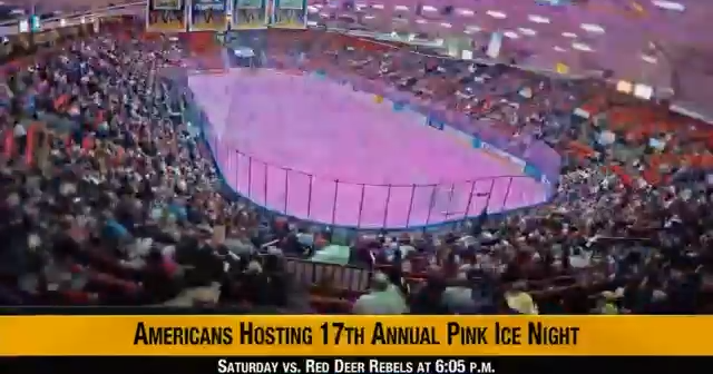 Americans Pink Ice Night Bringing Awareness | Tri-City Americans ...