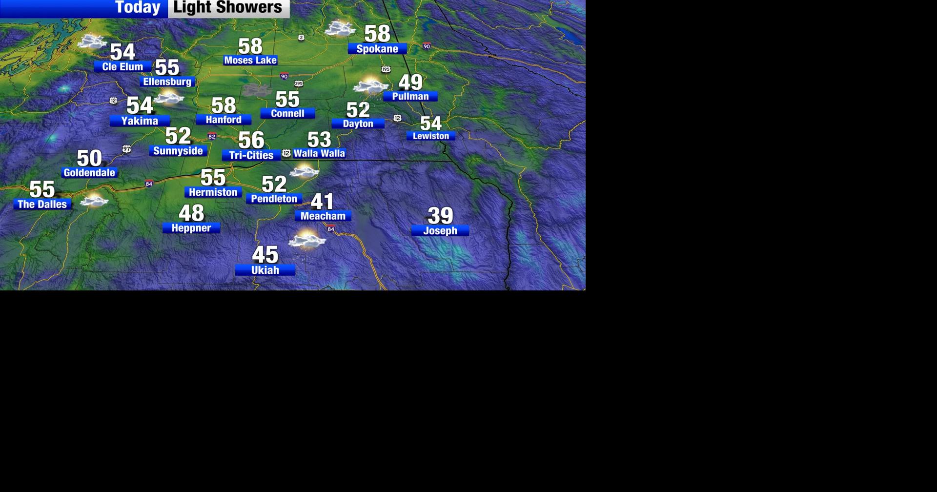 Rain, Mountain snow and breezy days ahead: March 29 forecast | Weather ...