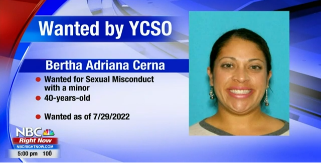 Bertha Cerna Former Toppenish High School Teacher Wanted For Sexual Misconduct With A Minor 4133