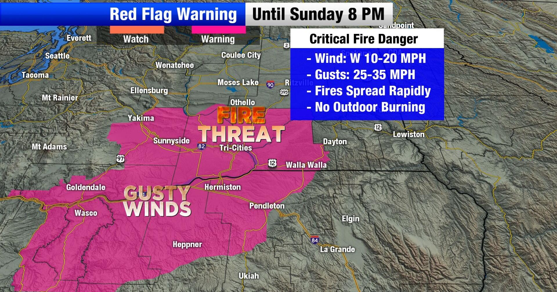 Weather Alert - High Fire Danger - Vimarsana News