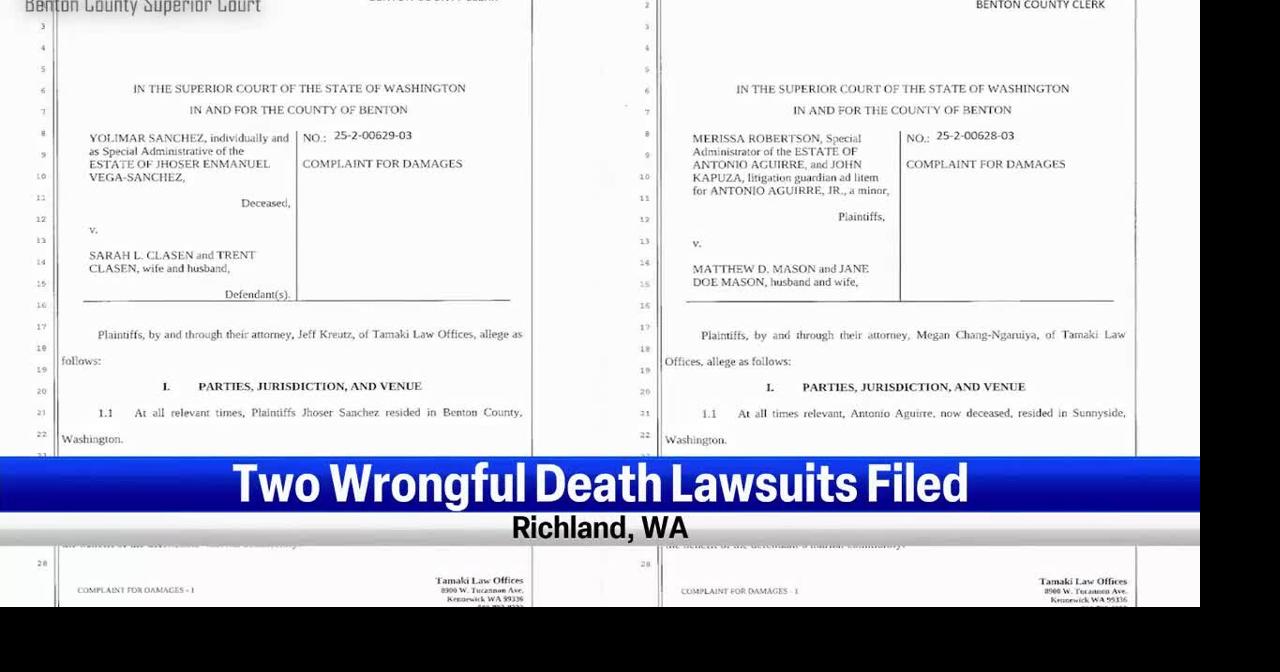 Civil lawsuits filed in Benton County for DUIrelated crashes News