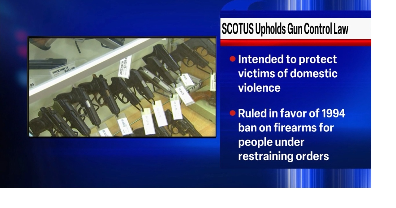 Supreme Court upholds 1994 gun control law News nbcrightnow com