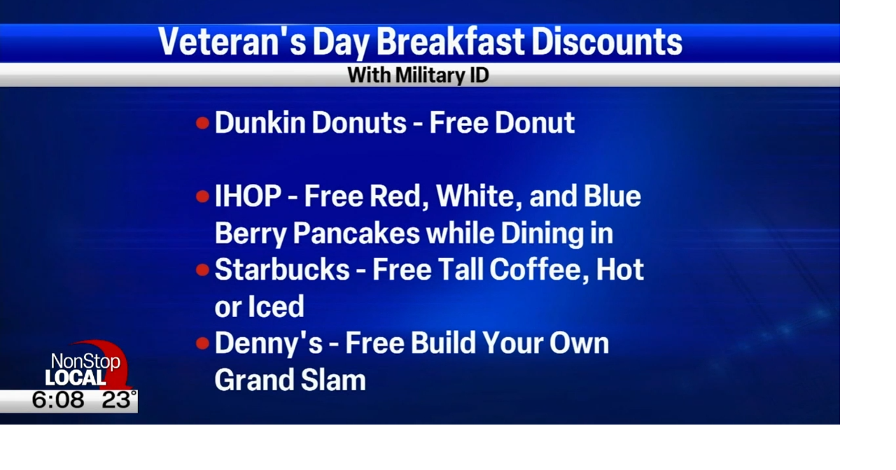 Calendar for veterans day