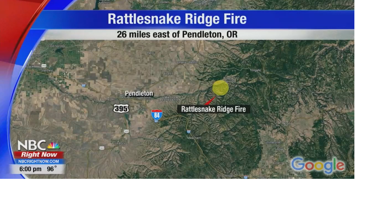 UPDATE Rattlesnake ridge fire in Umatilla forest 70 contained News