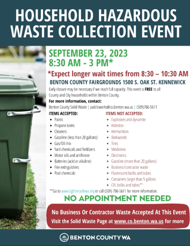 Burnet County Household Hazardous Waste Collection Event – Save