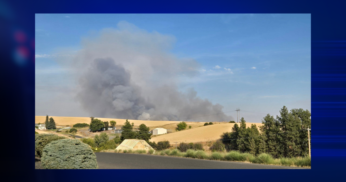 Palouse River Fire near Colfax prompts evacuations in Whitman County