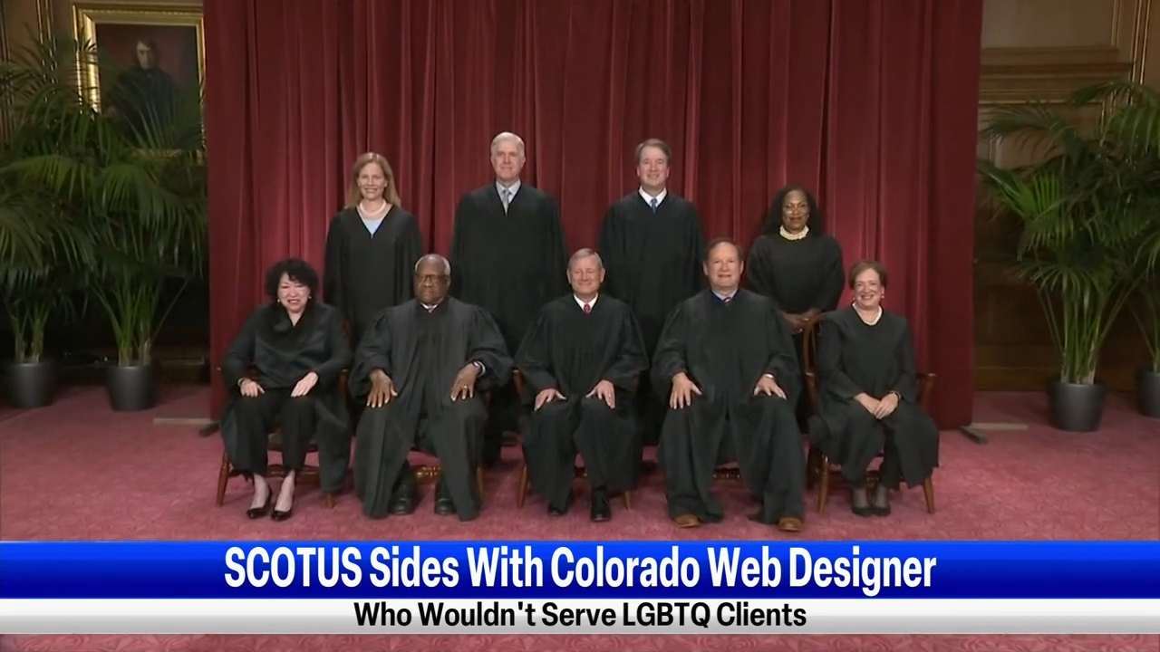 Supreme Court rules for web designer who refused to work on same-sex  weddings, Northwest & National News