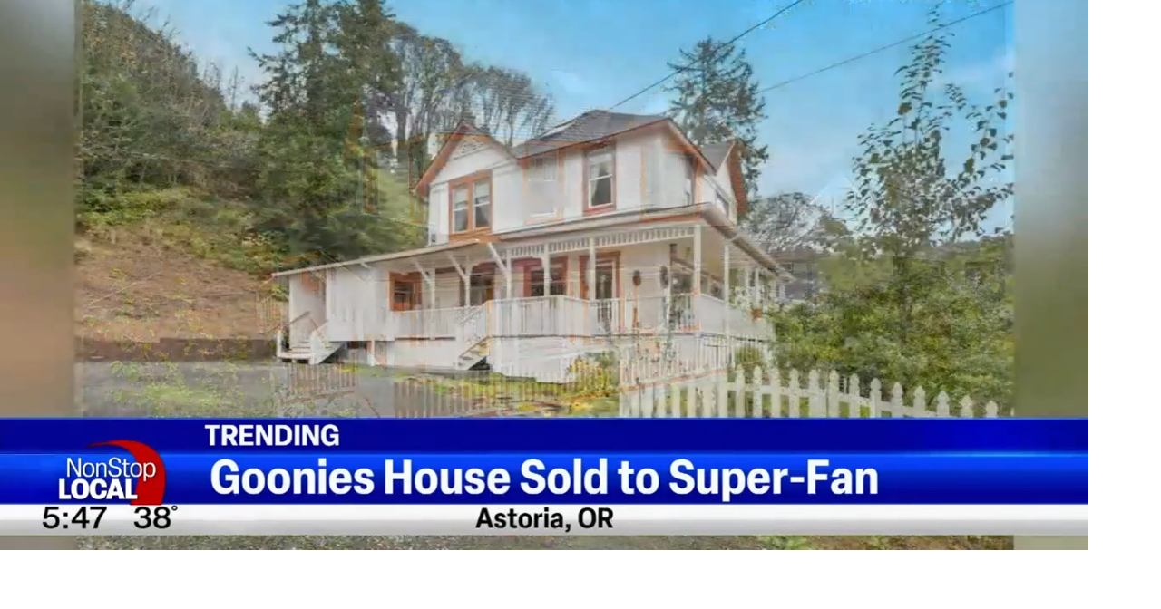 What's Trending Goonies house sold Top Video