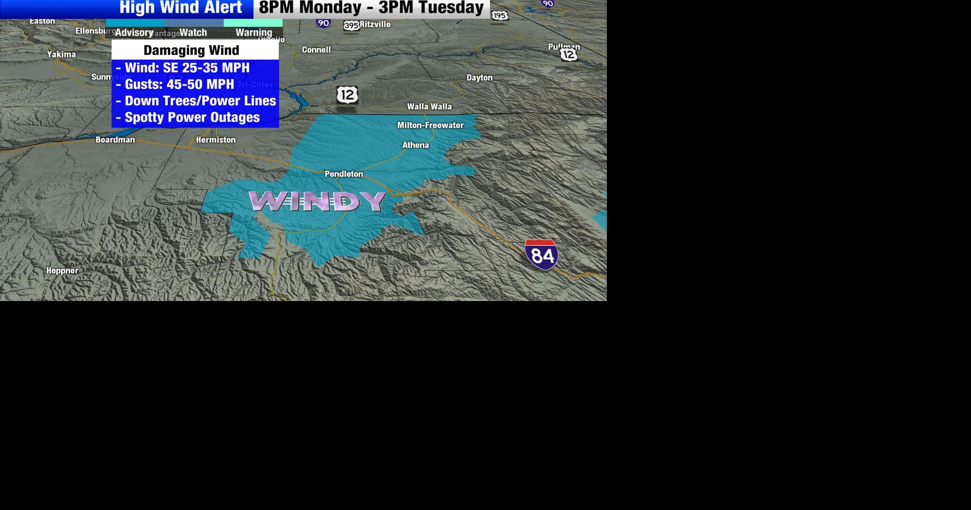 Breezy week, drier and cooler temperatures: Sunday evening forecast ...