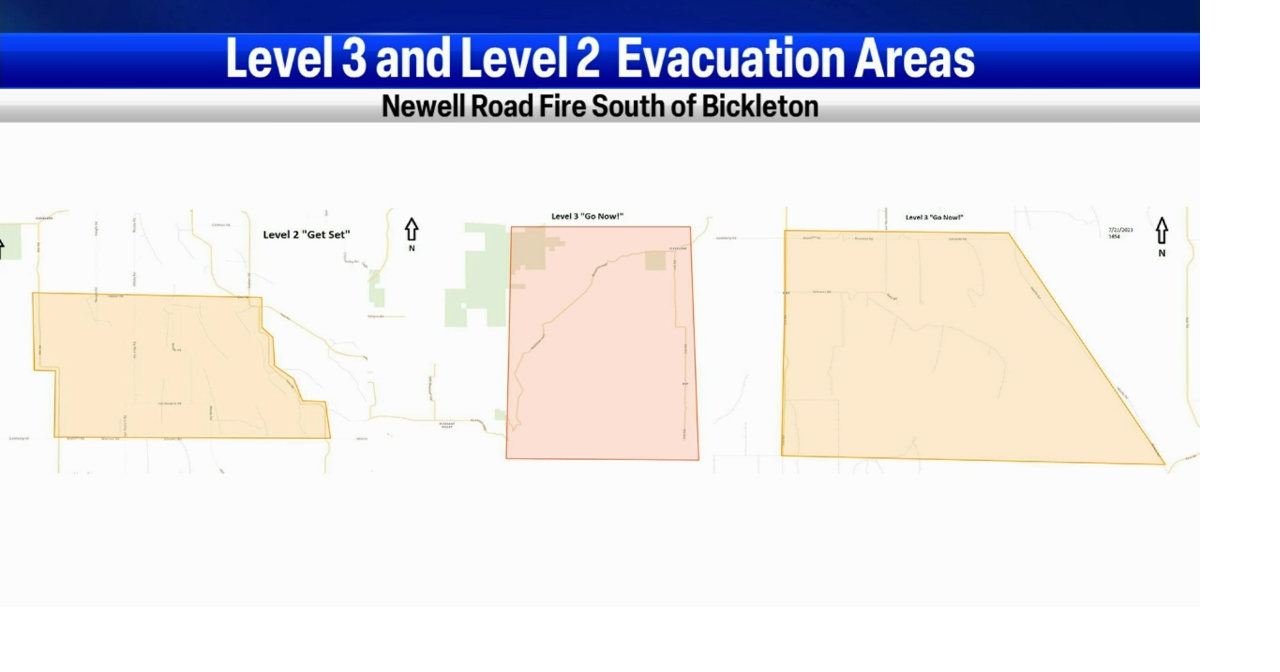 Newell Road Fire in Klickitat County threatens homes Top Video