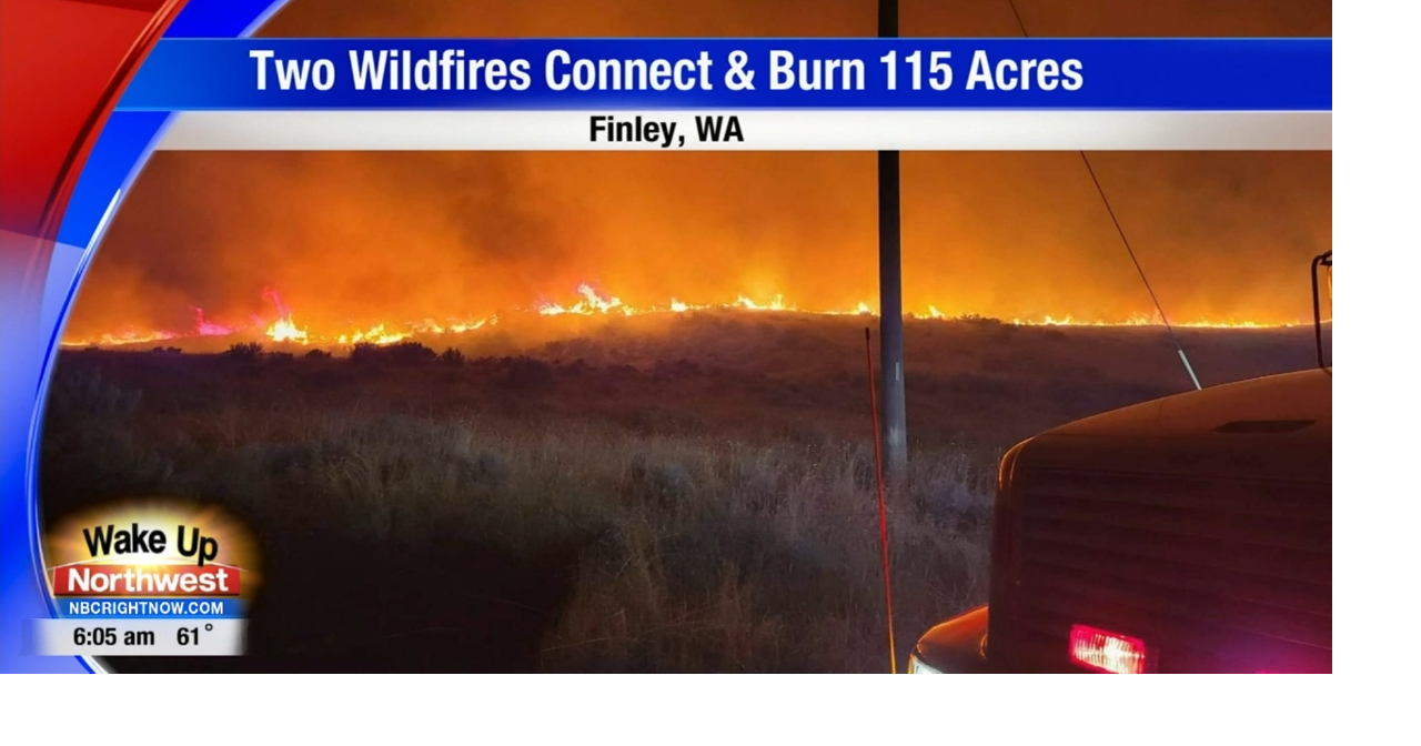 Weekend Fires Scorch 150 Acres In Finley Fire