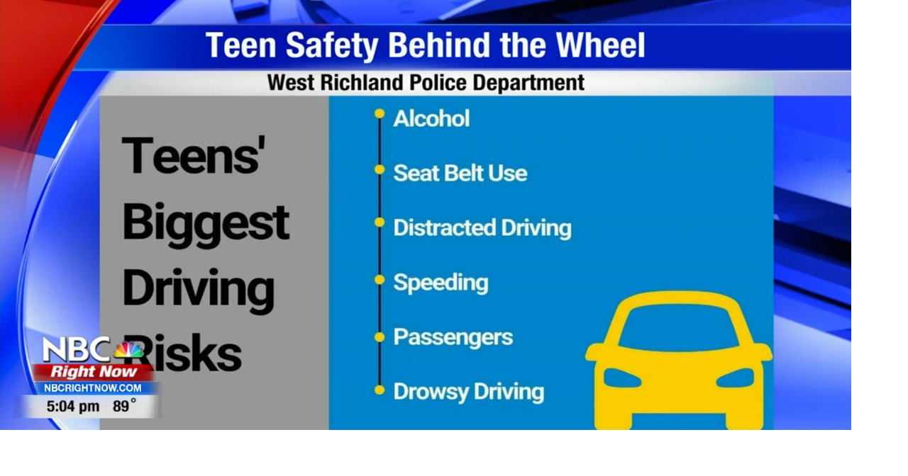Safety tips for teen drivers from West Richland PD News