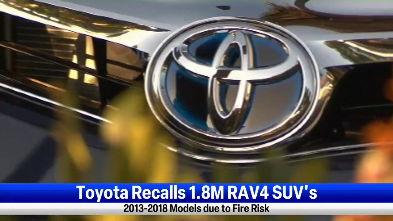 Toyota recalling some popular RAV4's due to battery fire hazard, News