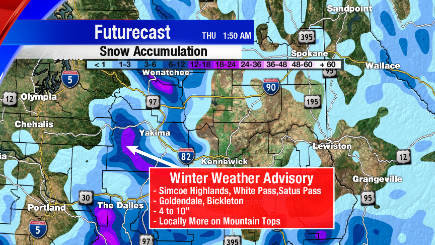 Winter storm set to hit the Pacific Northwest