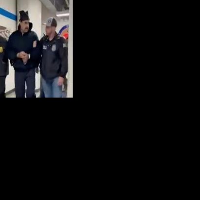 Deposed Venezuelan President Nicolas Maduro is accompanied by US drug enforcement agents in Manhattan