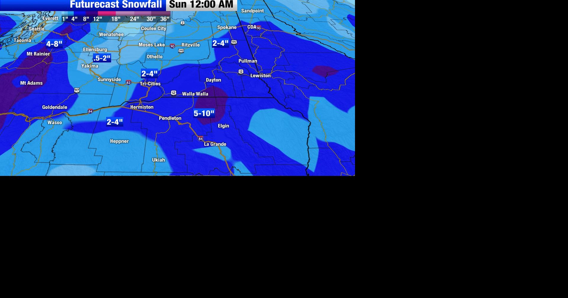 WEATHER ALERT through Friday night for accumulating snow and ice across ...