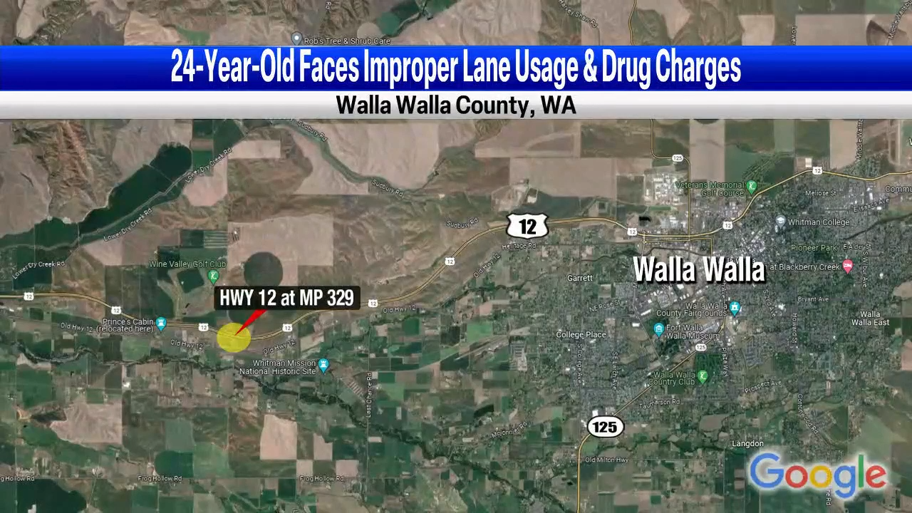 Rollover Crash Near Walla Walla Results In Drug Possession Arrest ...