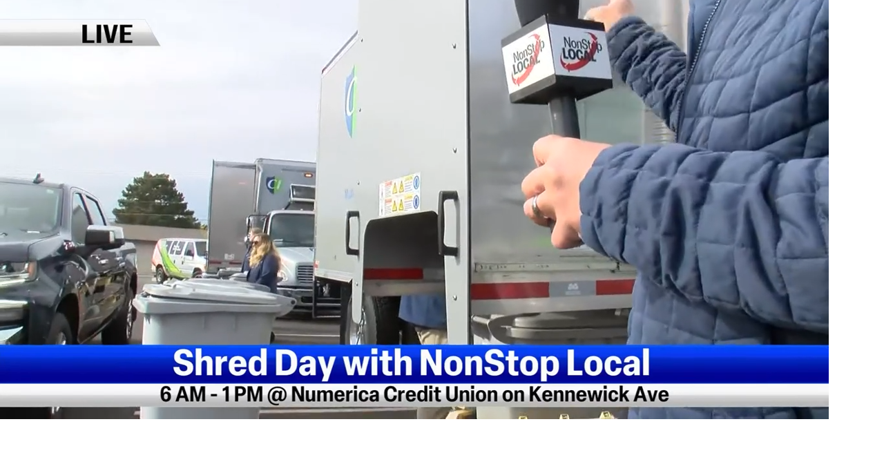 Monty Webb explains Shred Day from Numerica Credit Union Top Video